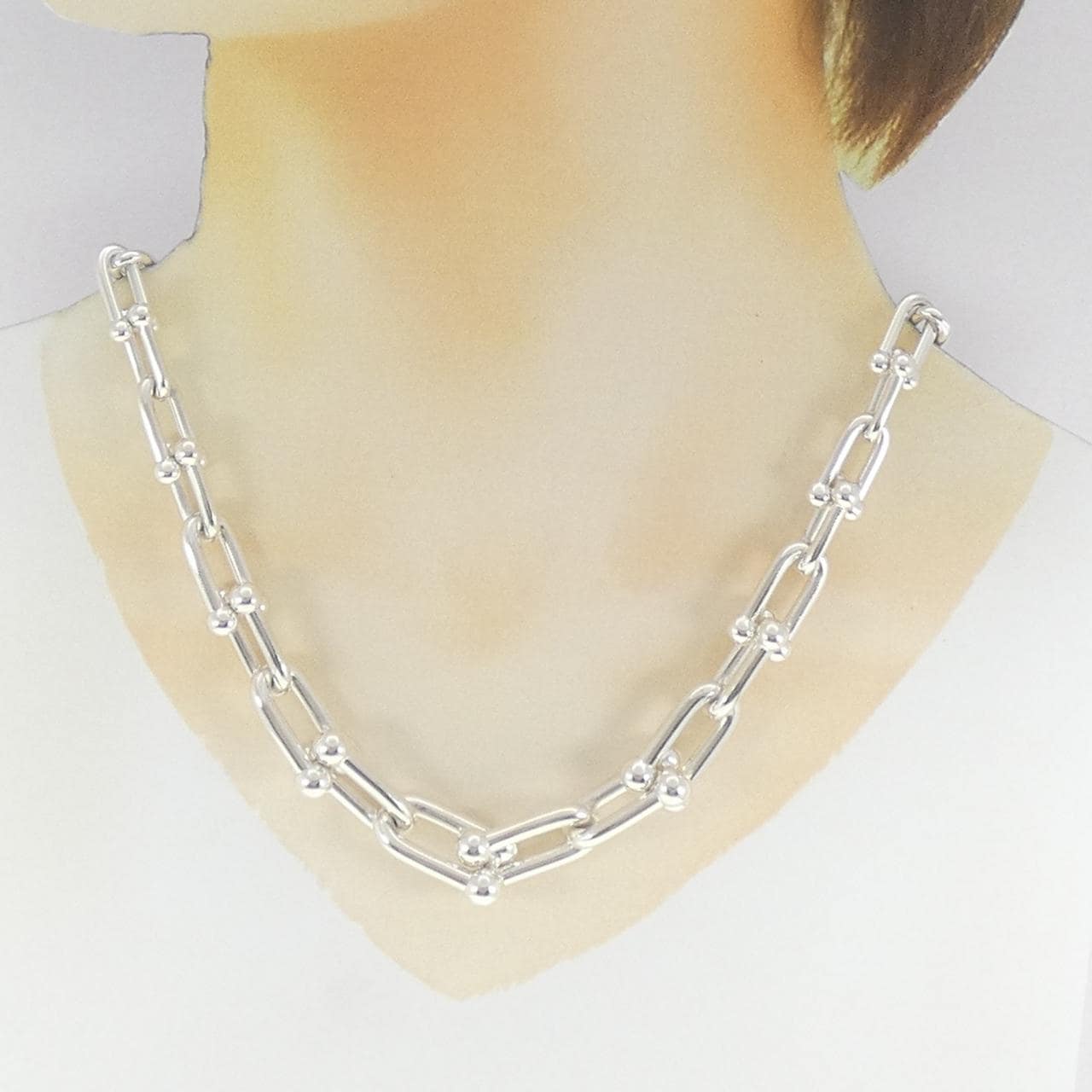 ティファニー ハードウェア グラジュエイテッド リンク ネックレス