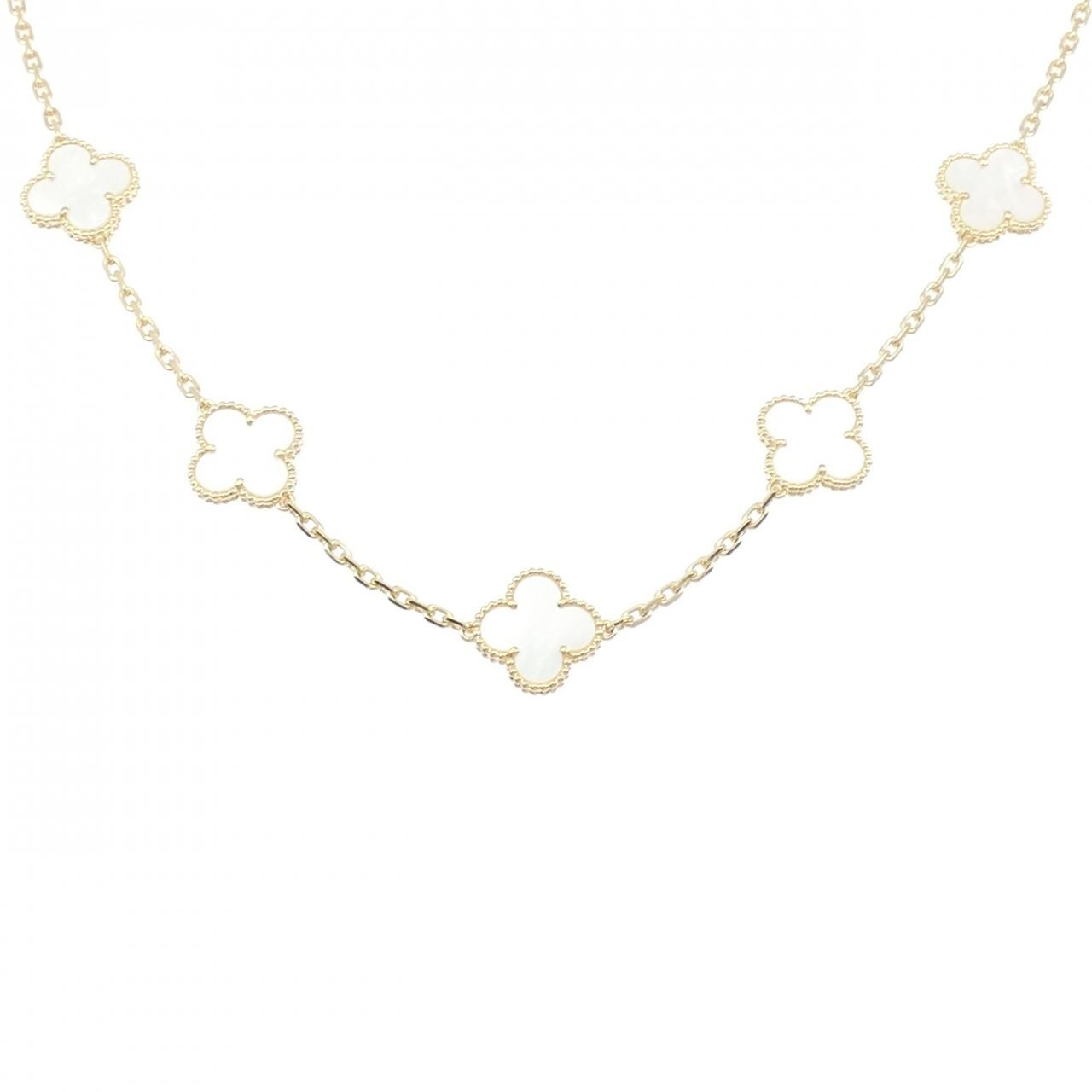 ヴァンクリーフ&アーペル ヴィンテージアルハンブラ 10モチーフ ネックレス