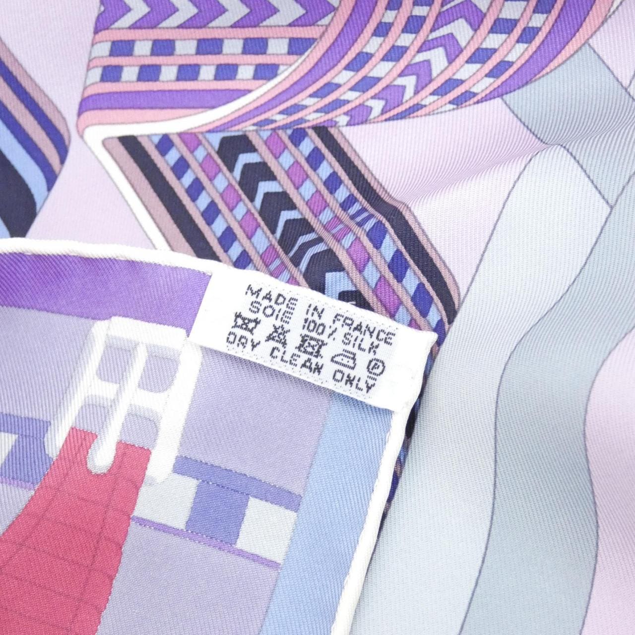 エルメス SANGLES EN ZIGZAG カレ CARRE 90 スカーフ