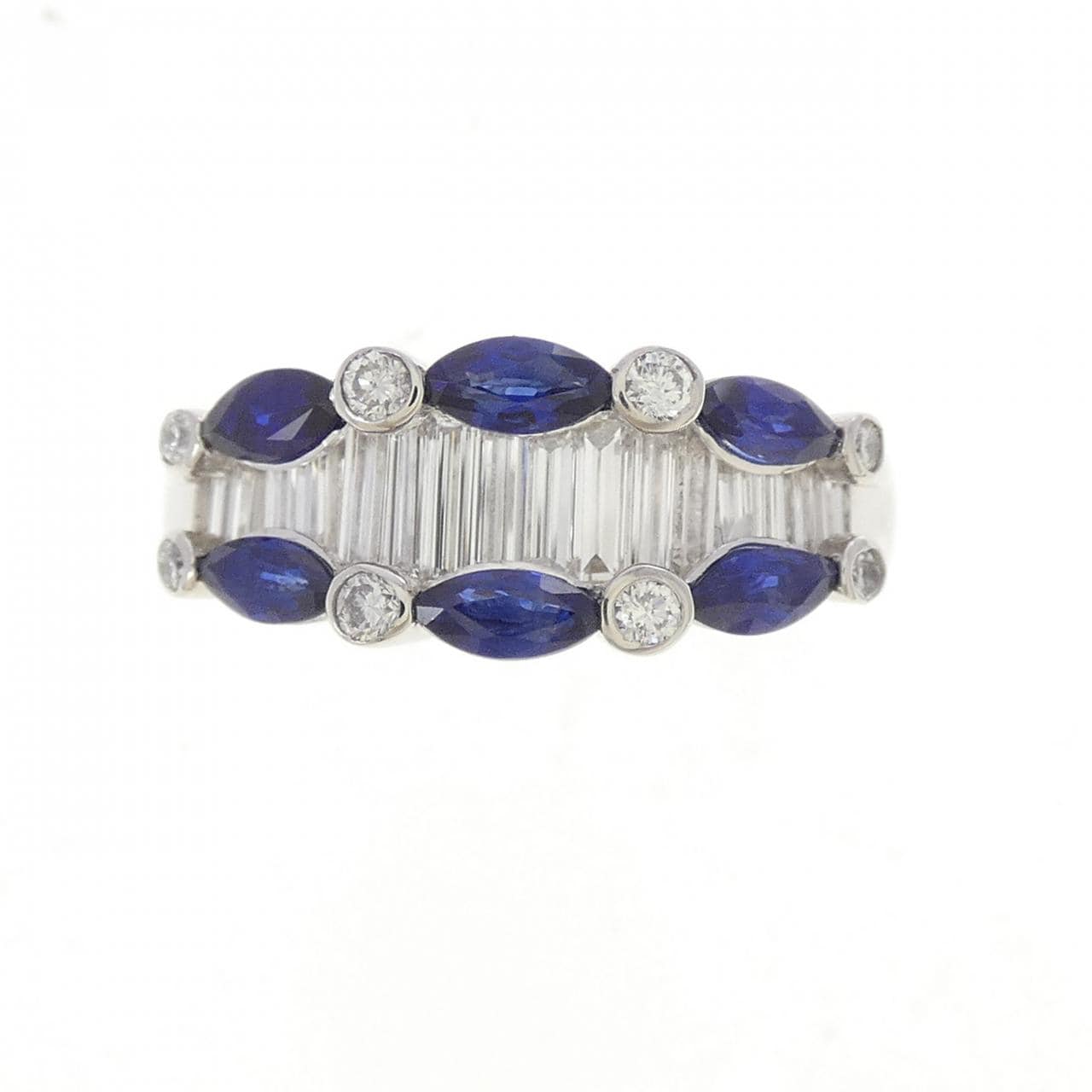 PT900 サファイヤ リング 0.87CT