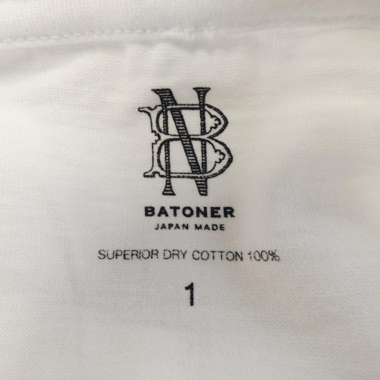 バトナー BATONER Tシャツ