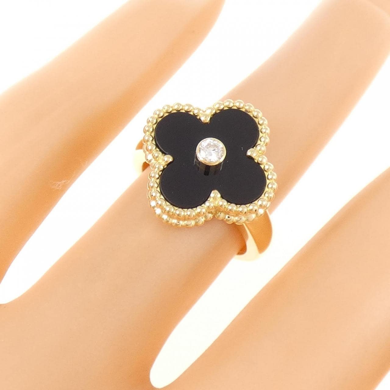 ヴァンクリーフ&アーペル ヴィンテージアルハンブラ リング