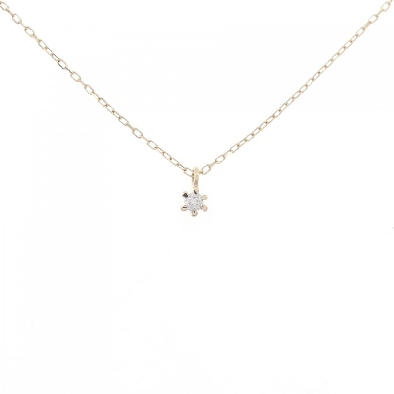 リラ ダイヤモンド ネックレス 0.03CT