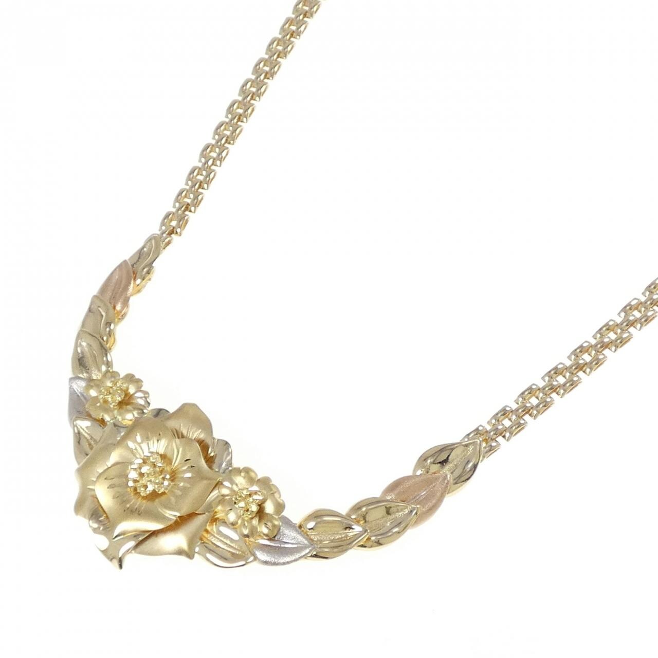Sidra 750 Three-Color Necklace
