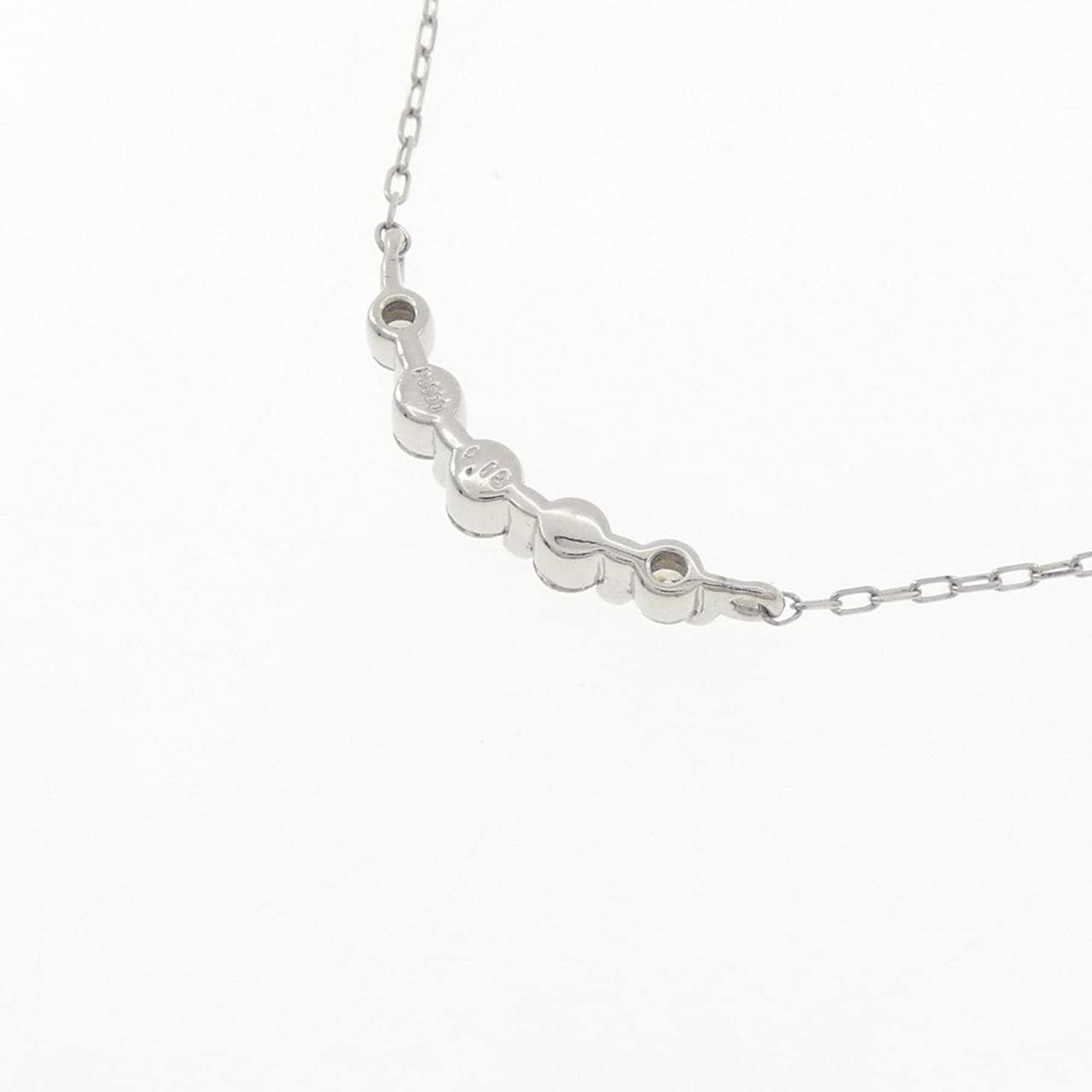 PT900/PT850 ダイヤモンド ネックレス 0.12CT