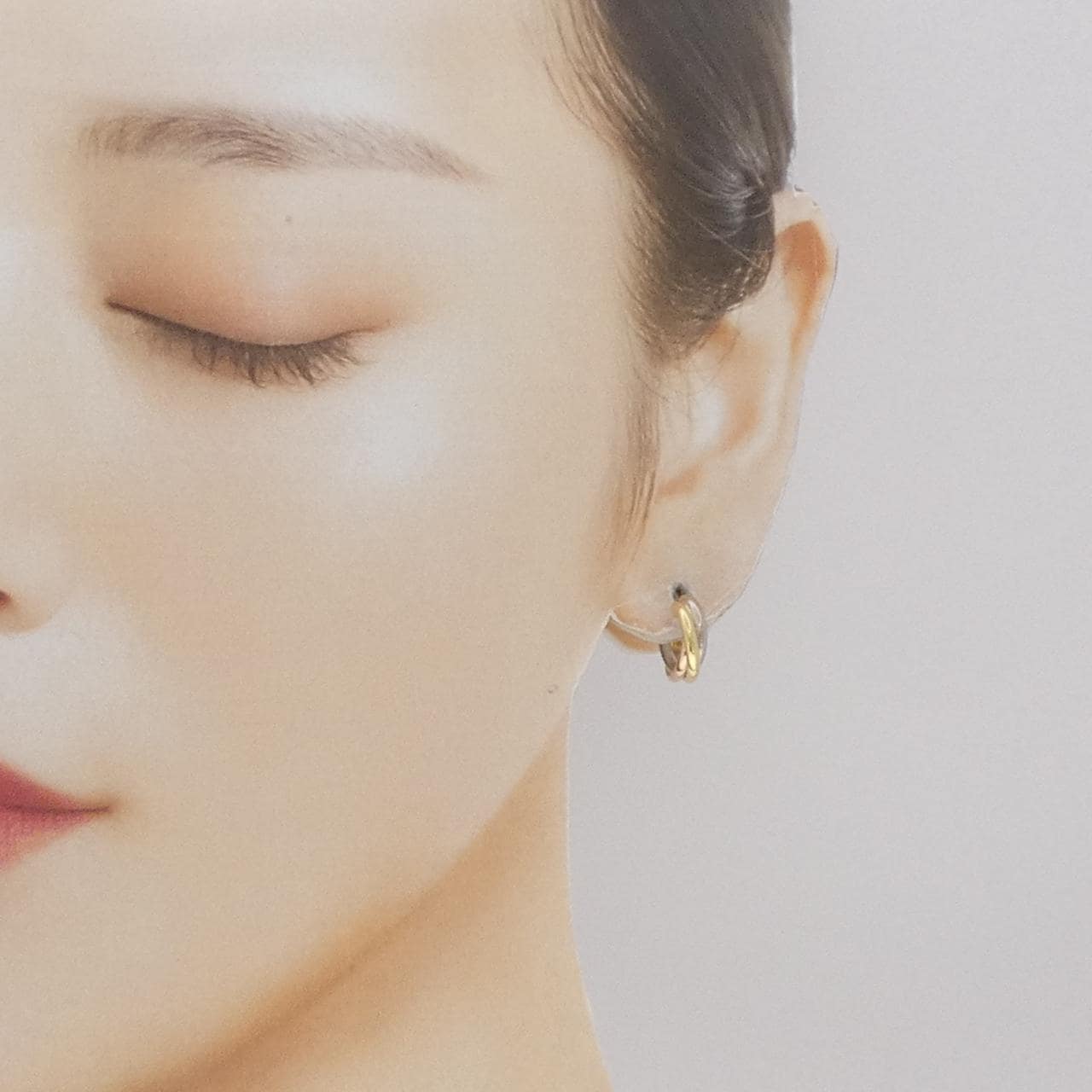 カルティエ トリニティ スモール ピアス