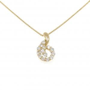 K18YG ダイヤモンド ネックレス 0.30CT