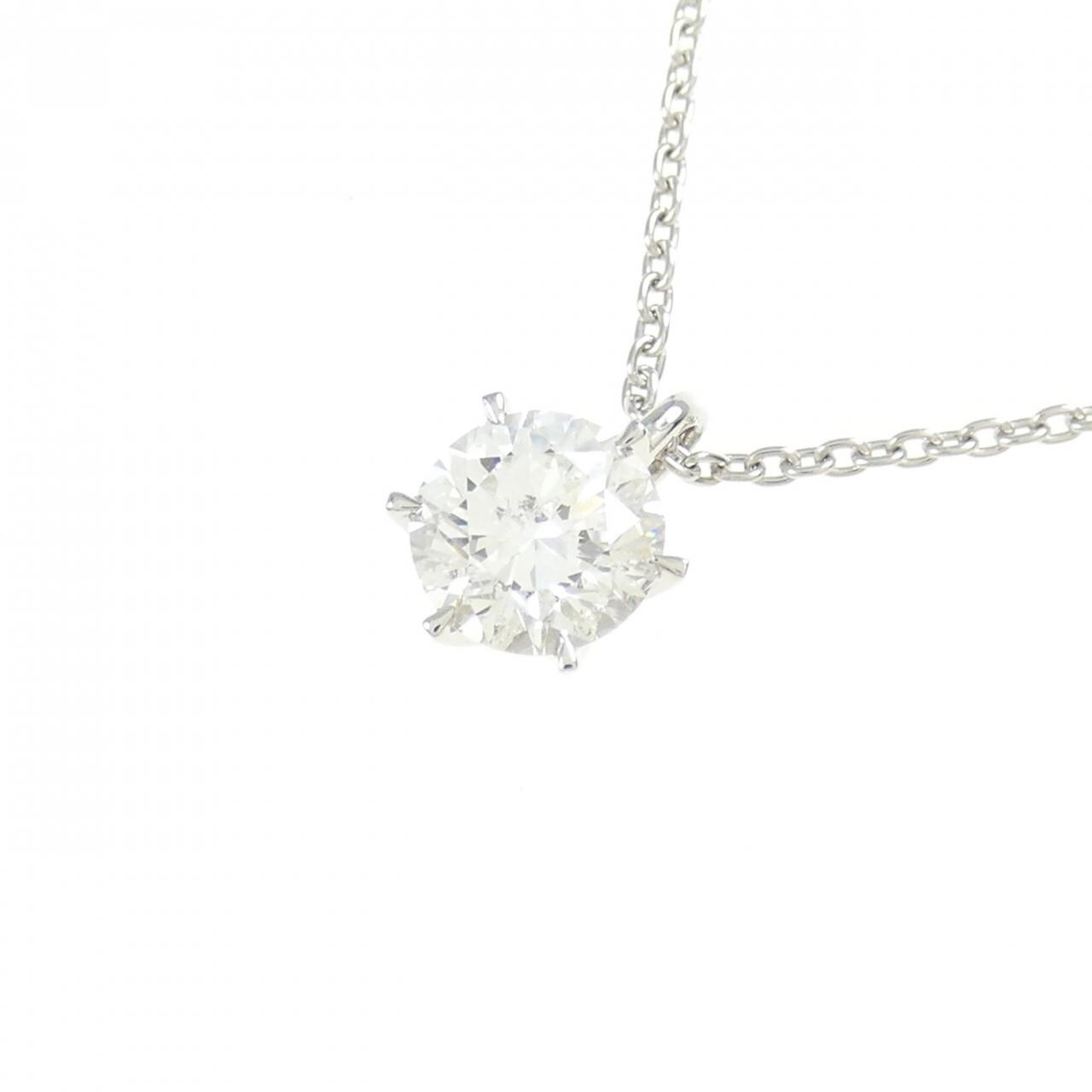 【リメイク】PT900/PT850 ダイヤモンド ネックレス 0.659CT H I1 VG