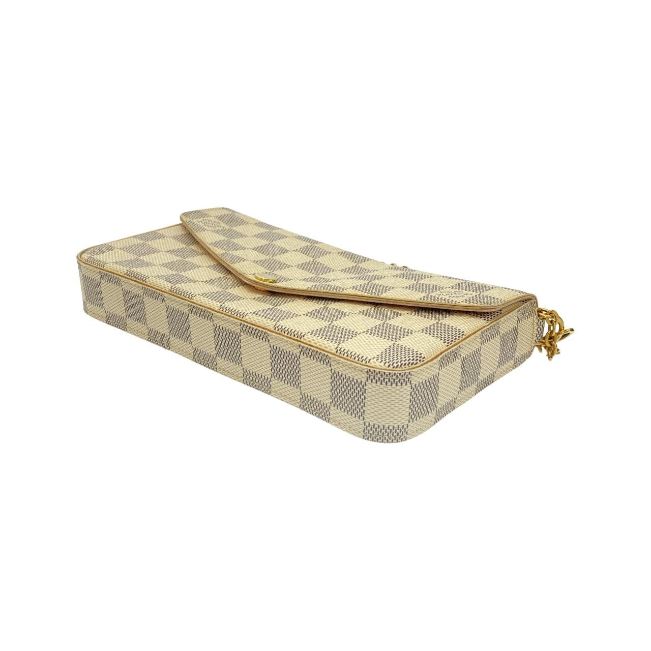 ルイヴィトン ダミエ アズール ポシェット フェリシー N63106 ショルダーバッグ