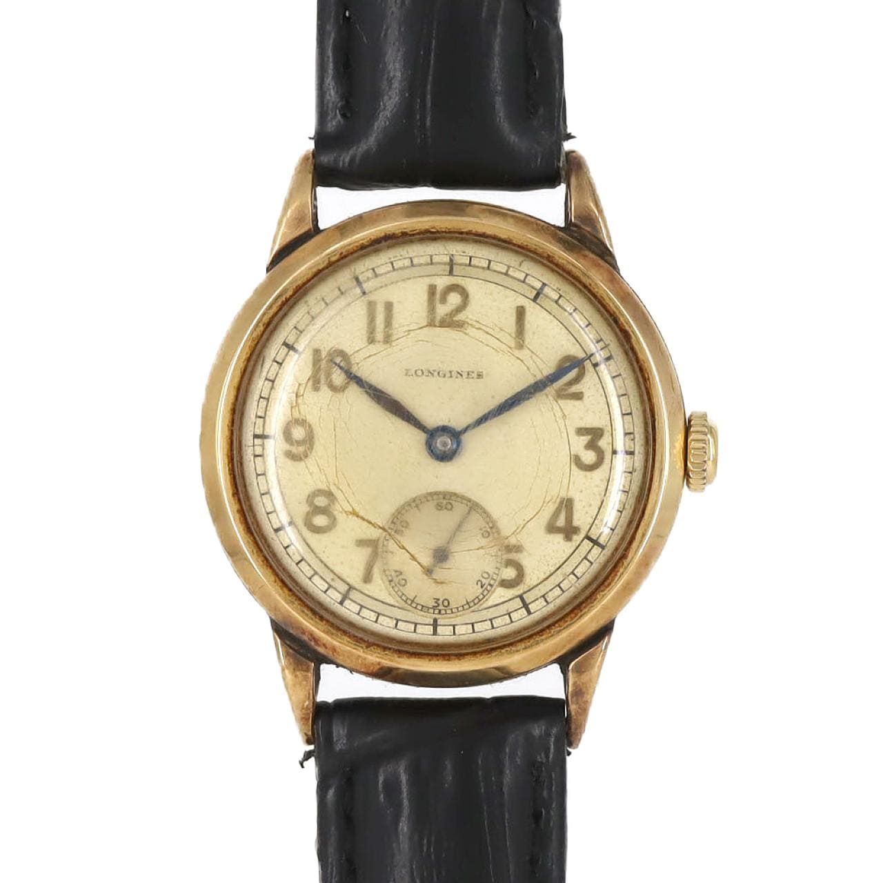 ロンジン クラシックラウンド YG YG 手巻