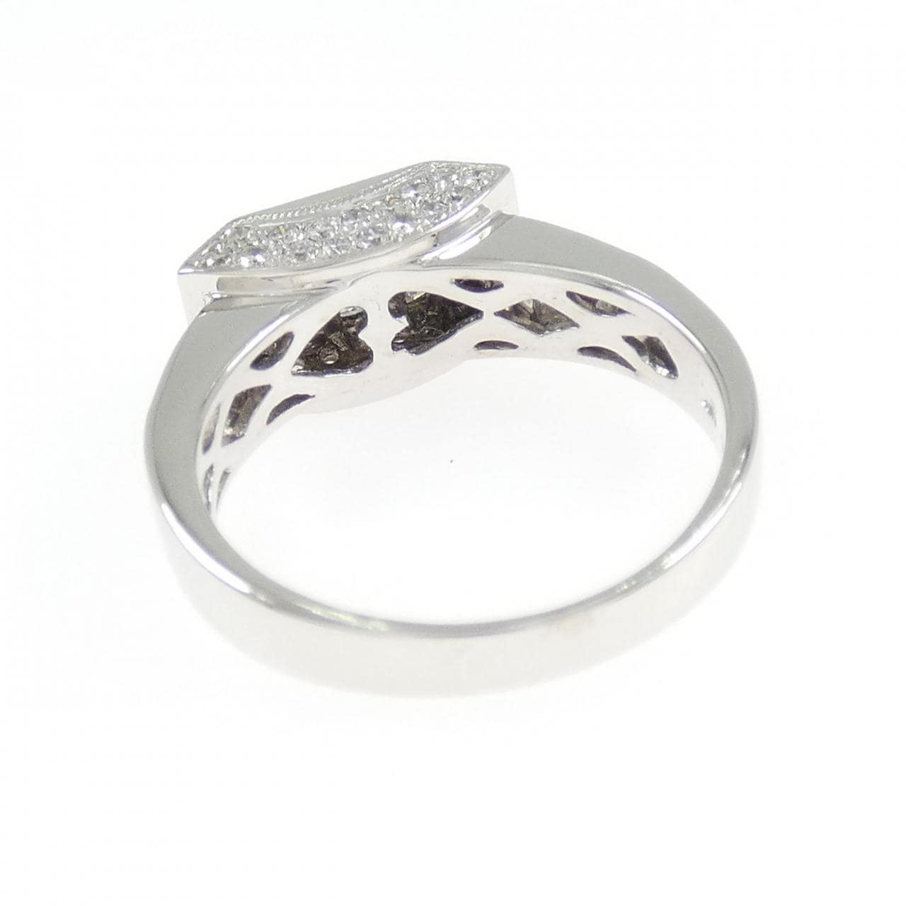 750WG ダイヤモンド リング 1.05CT