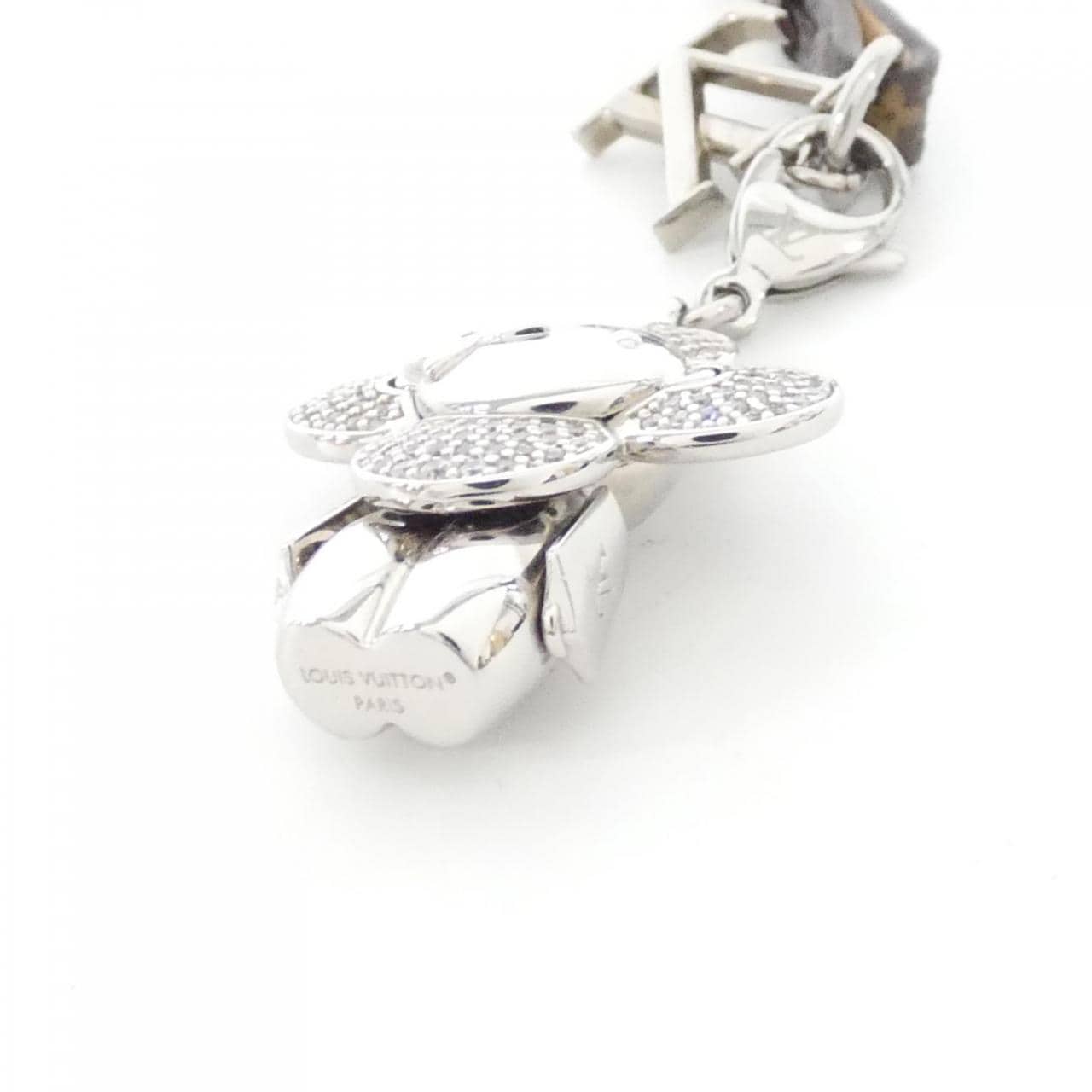 ルイヴィトン モノグラム バッグチャーム ミニヴィヴィエンヌ ストラス M03227 バッグチャーム