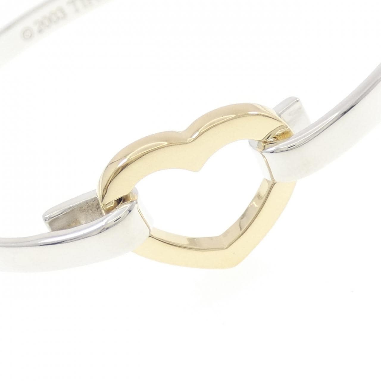 【ヴィンテージ】ティファニー ハート バングル