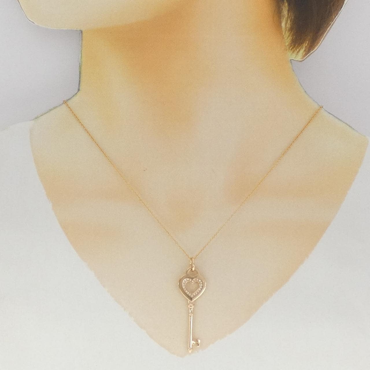 ティファニー ハート キー ネックレス