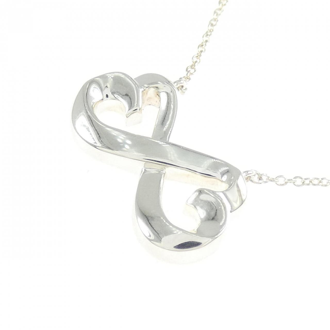 ティファニー ダブルラビングハート ネックレス