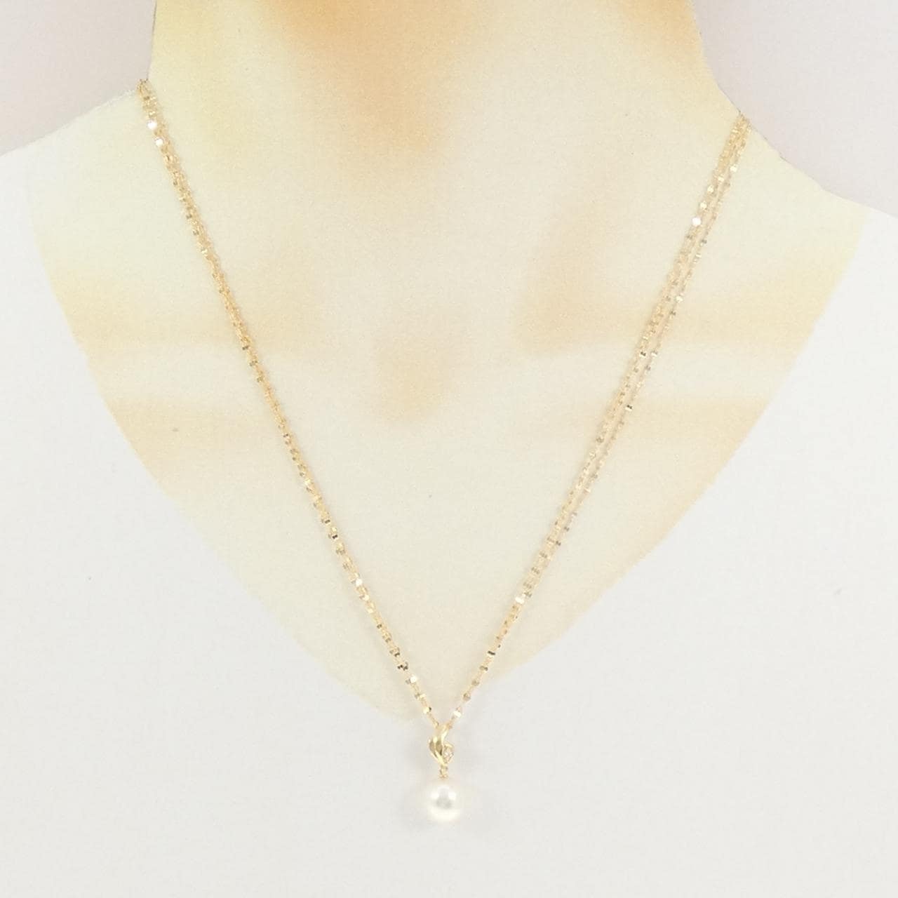 K18YG アコヤパール ネックレス 9.0mm