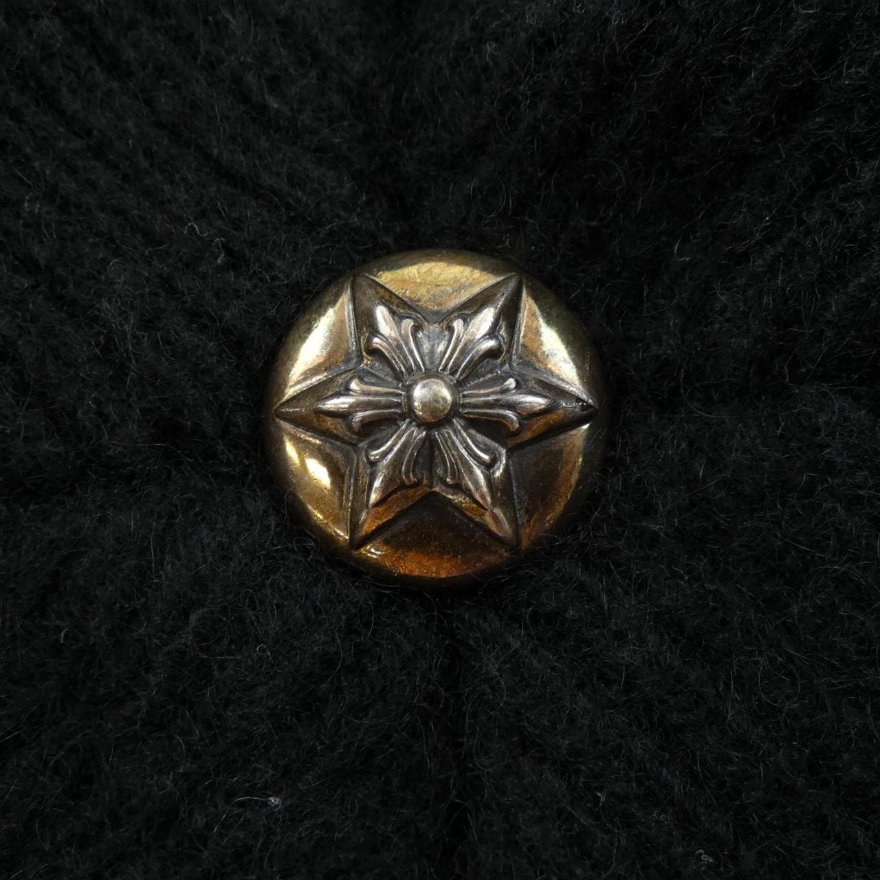 クロムハーツ CHROME HEARTS BIG DADDY STAR 304132774******588 ニットキャップ