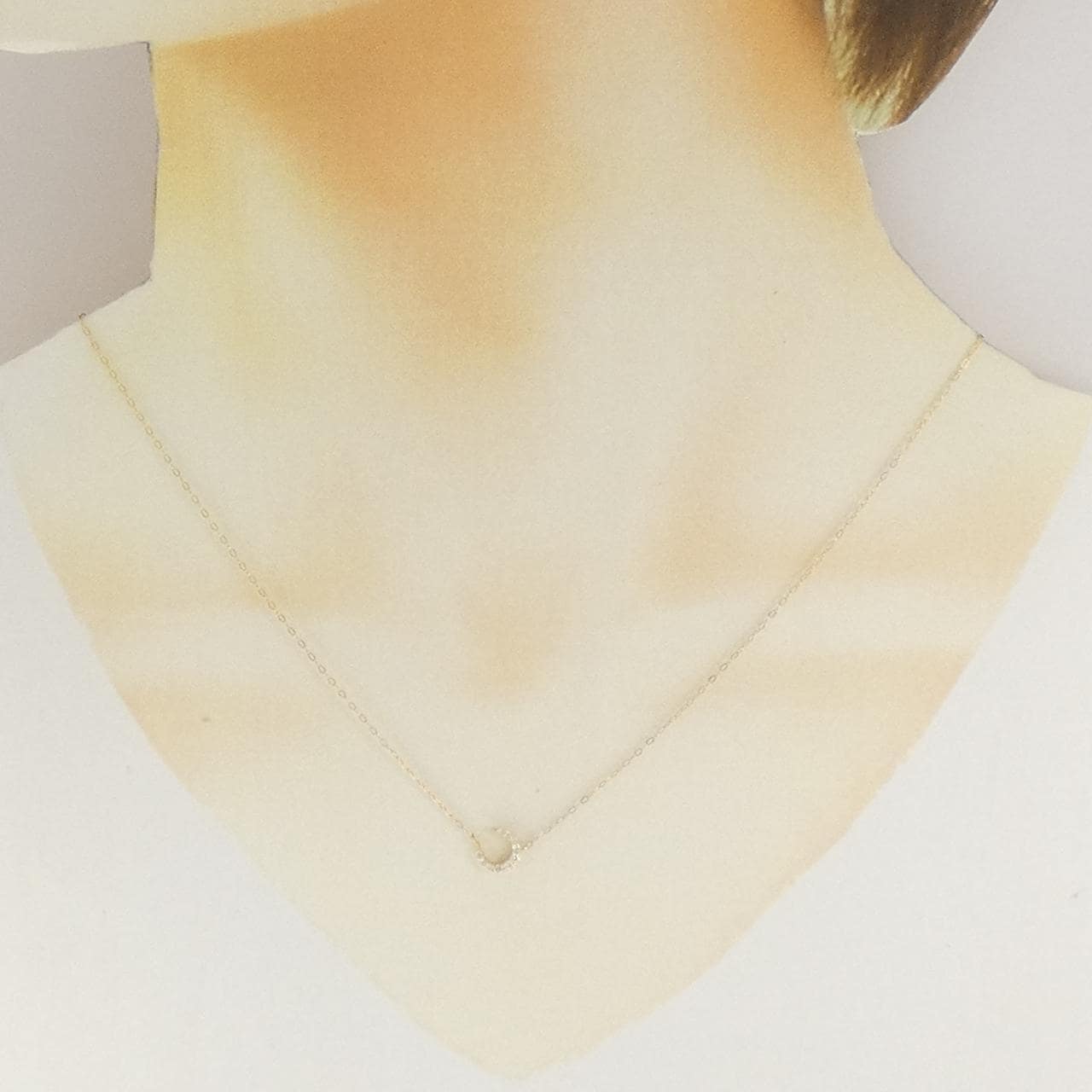 4゜C ダイヤモンド ネックレス
