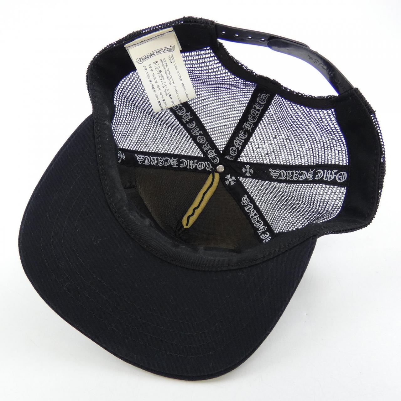 クロムハーツ CHROME HEARTS CH PATCH TRUCKER HOLLYWOOD USA 2238 304 3327 キャップ
