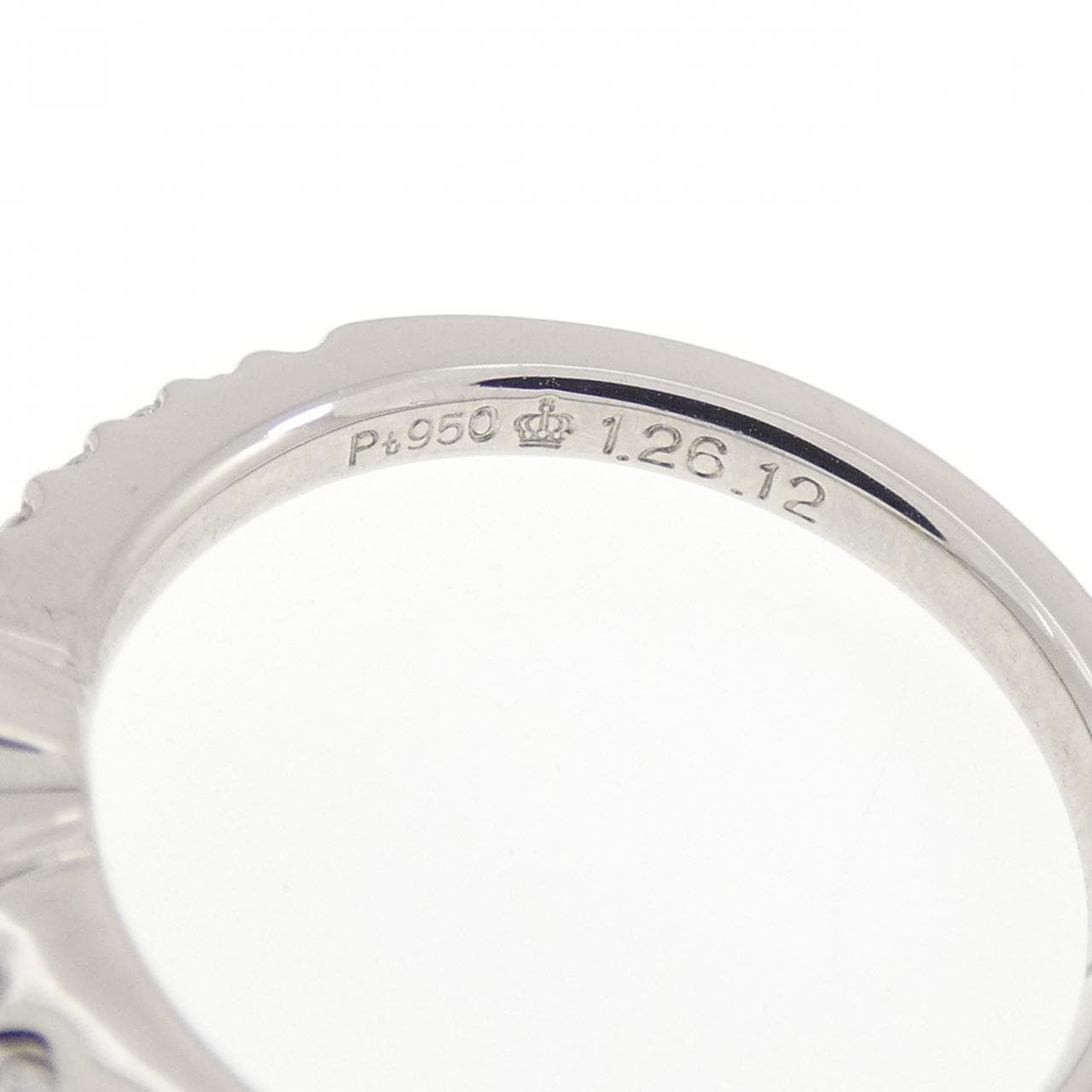 ロイヤル アッシャー ダイヤモンド リング 1.26CT (D VVS1)