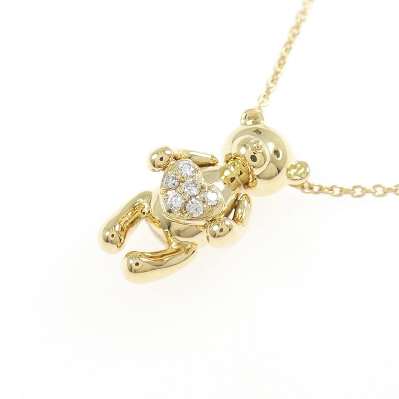 ポンテヴェキオ ダイヤモンド ネックレス 0.03CT