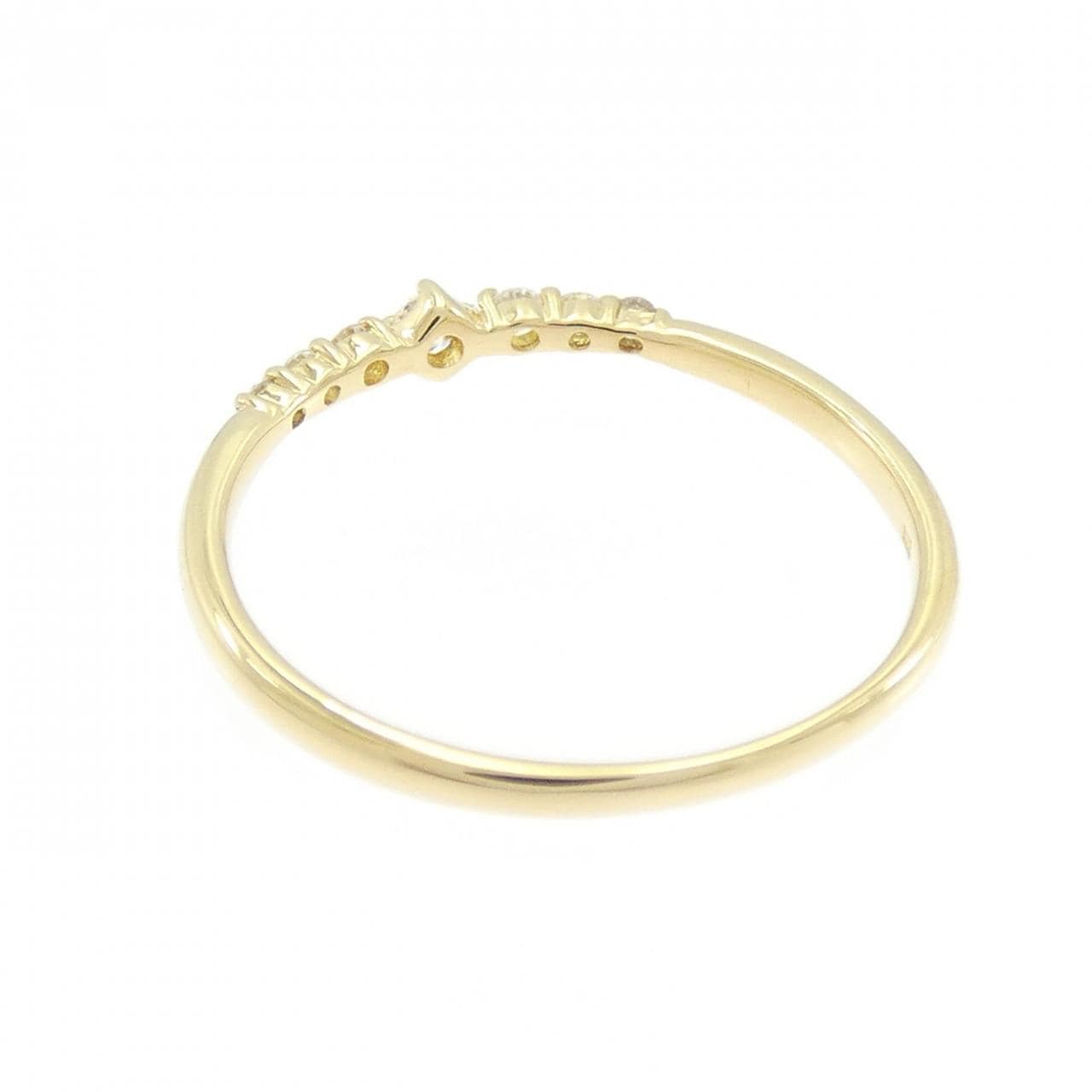 K18YG ダイヤモンド リング 0.10CT
