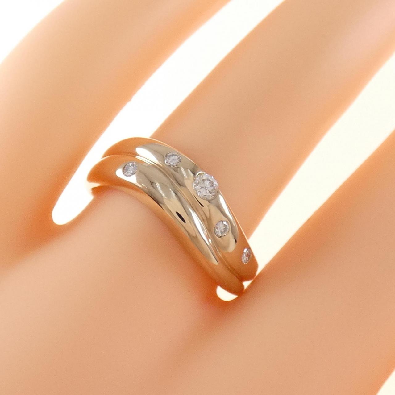 コメ兵｜K18PG ダイヤモンド リング 0.17CT｜ジュエリー｜リング