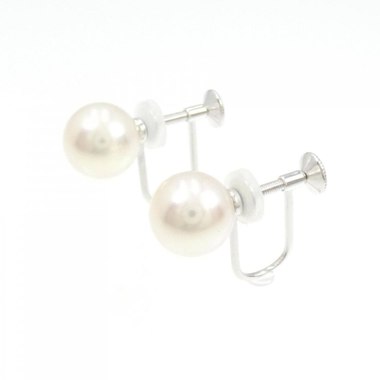 MIKIMOTO Akoya pearl earrings 8mm