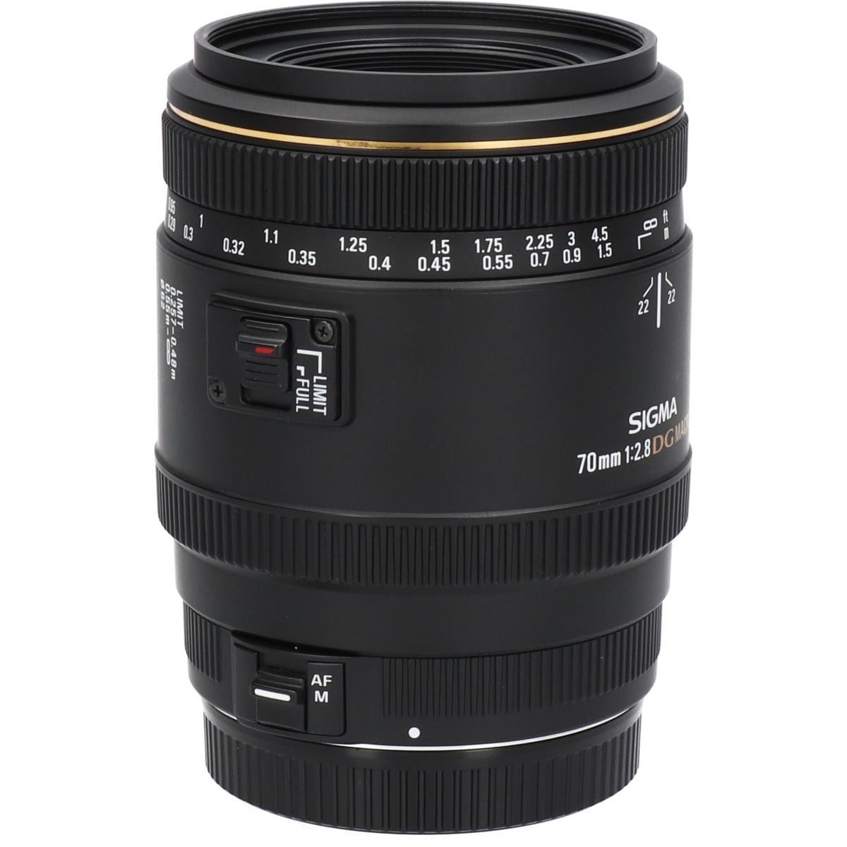 ＳＩＧＭＡ　ＥＯＳ７０ｍｍ　Ｆ２．８ＥＸ　ＤＧ　ＭＡＣＲＯ