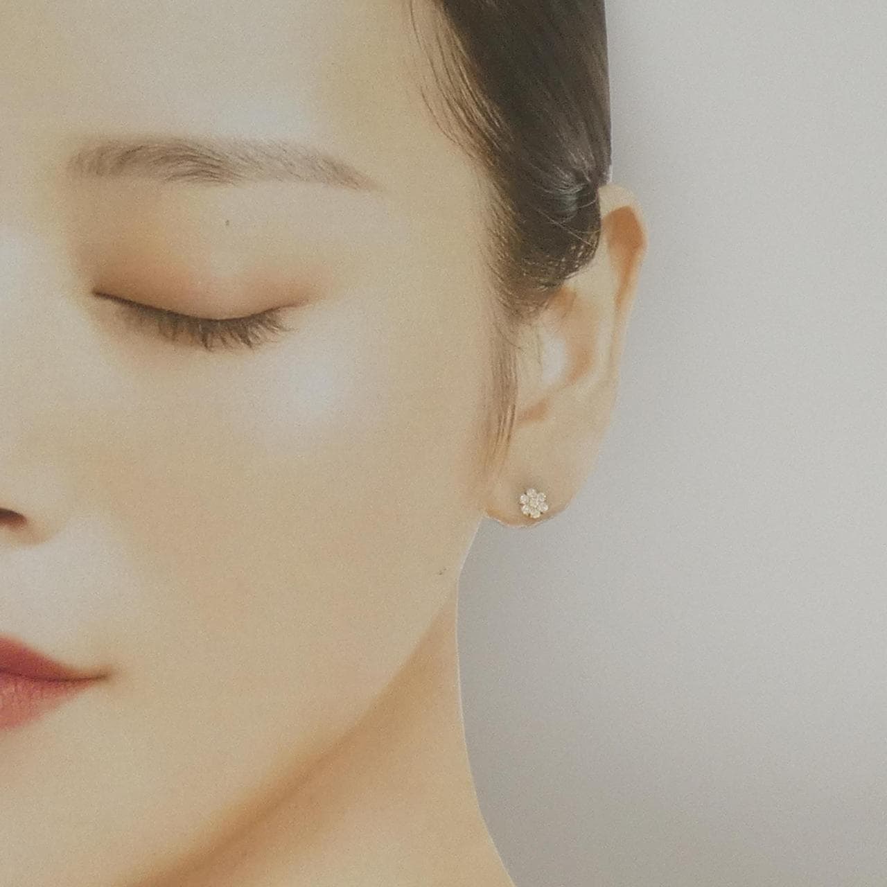 【リメイク】K18YG ダイヤモンド ピアス 0.30CT