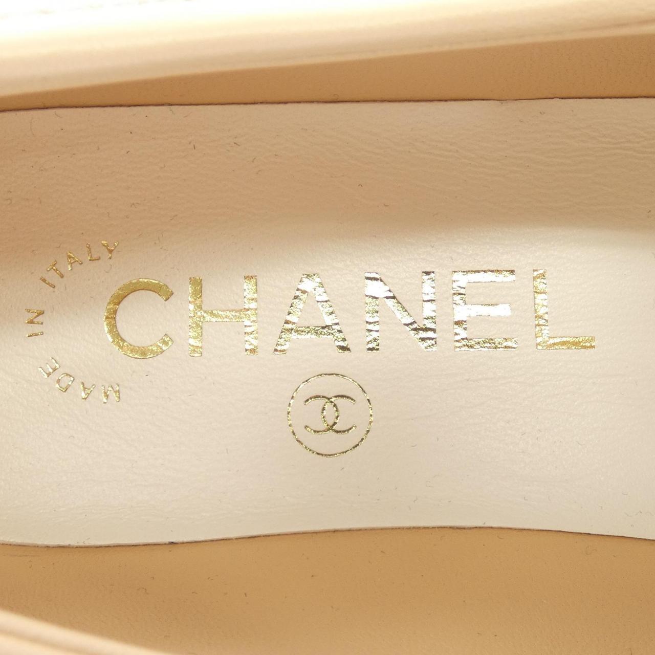 シャネル CHANEL ターンロック モカシン G45474B15482 シューズ