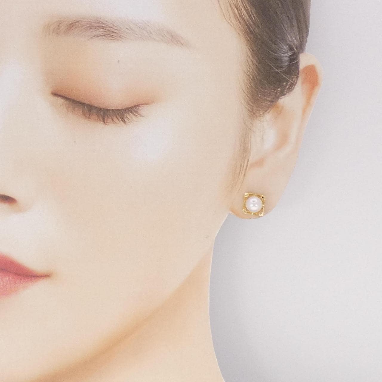 ミキモト Mコレクション ピアス 6.1mm