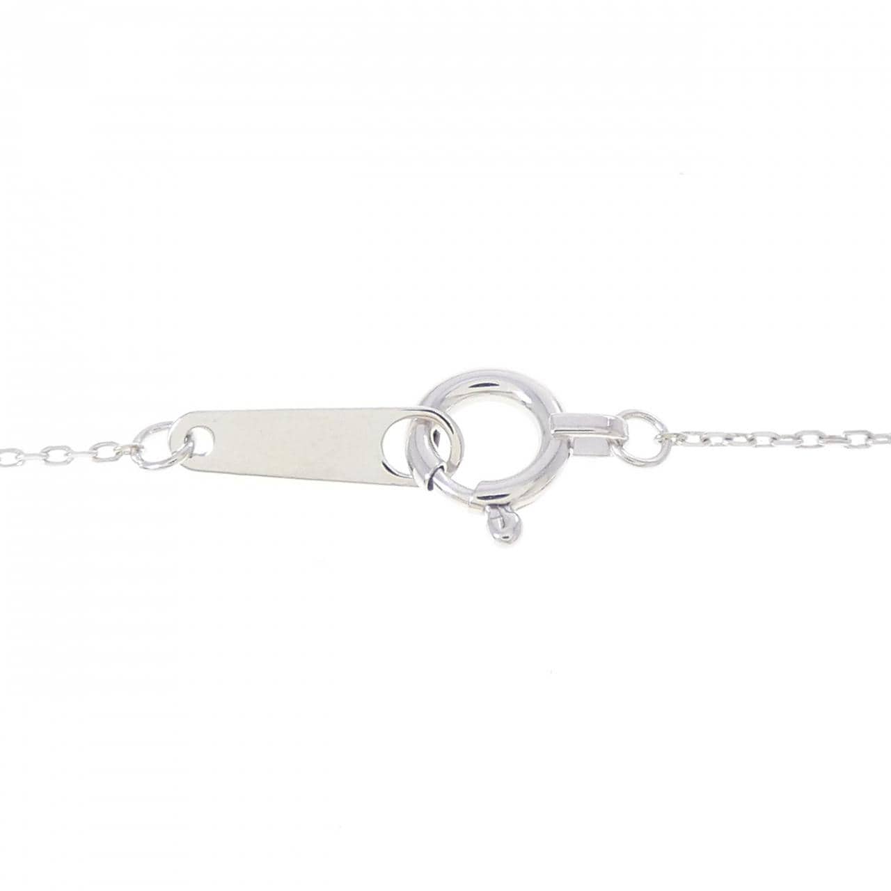 K10WG ダイヤモンド ネックレス 0.10CT