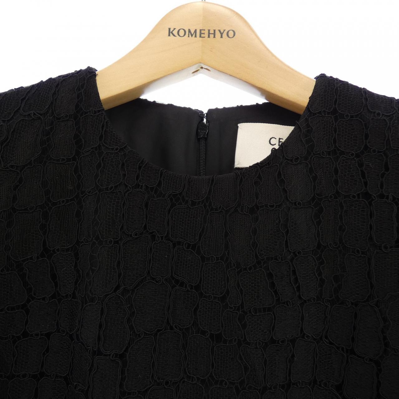 セリーヌ CELINE CROCODILE PATTERN LACE 2R166311D ワンピース