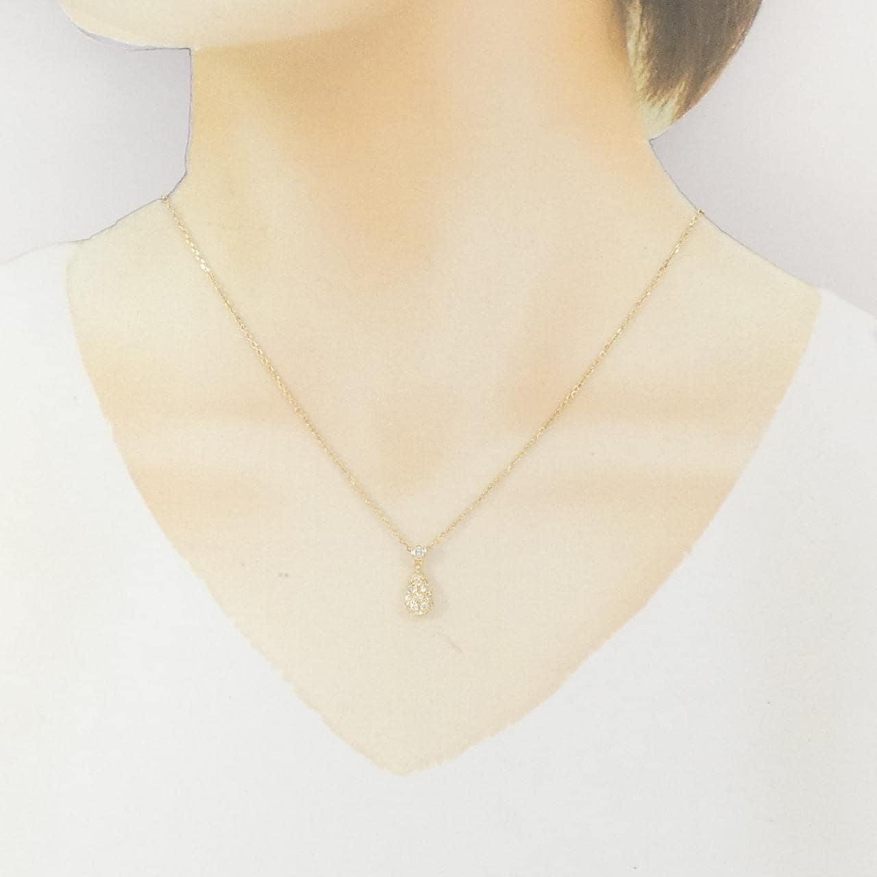 ミキモト ダイヤモンド ネックレス 0.26CT