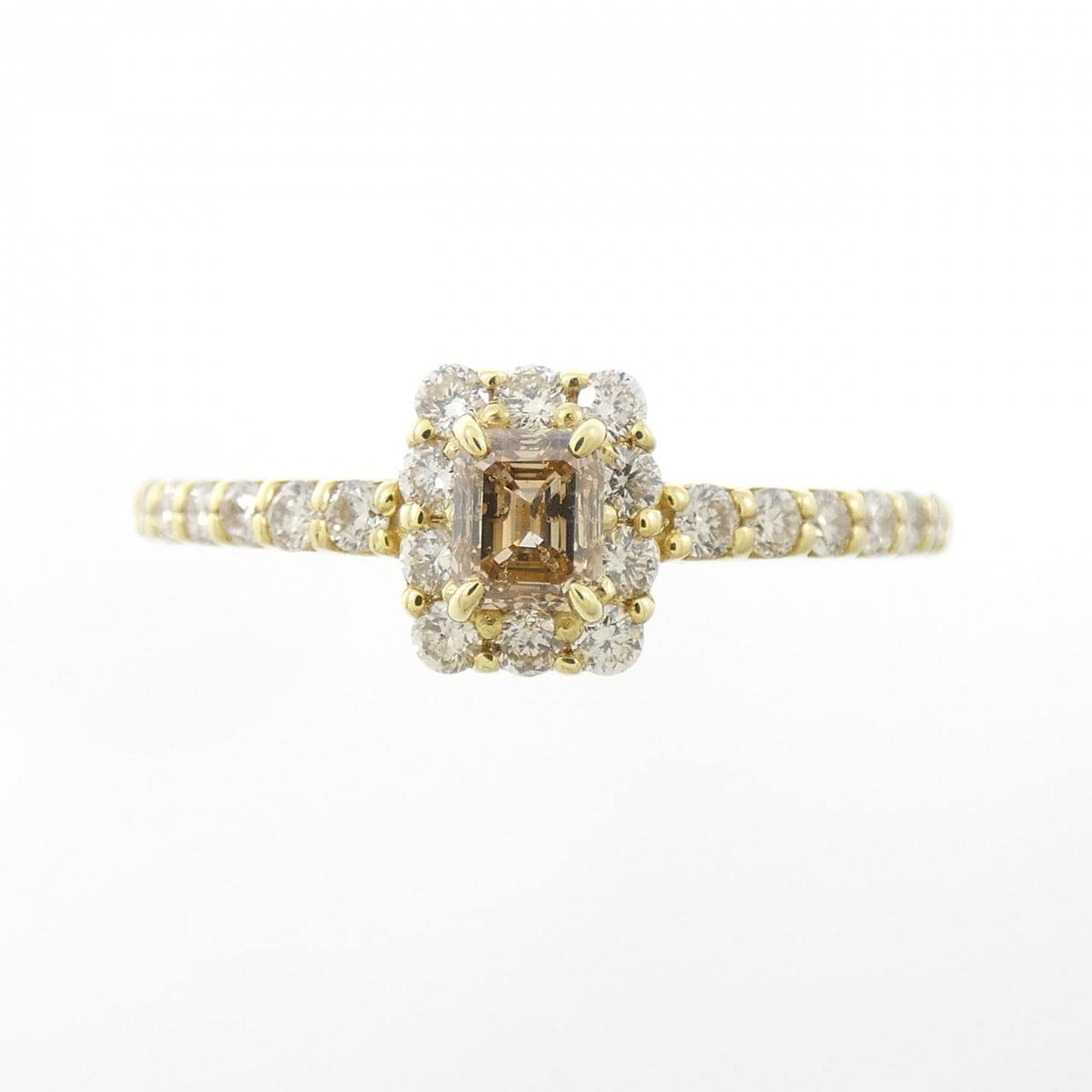 【新品】K18YG ダイヤモンド リング 0.55CT