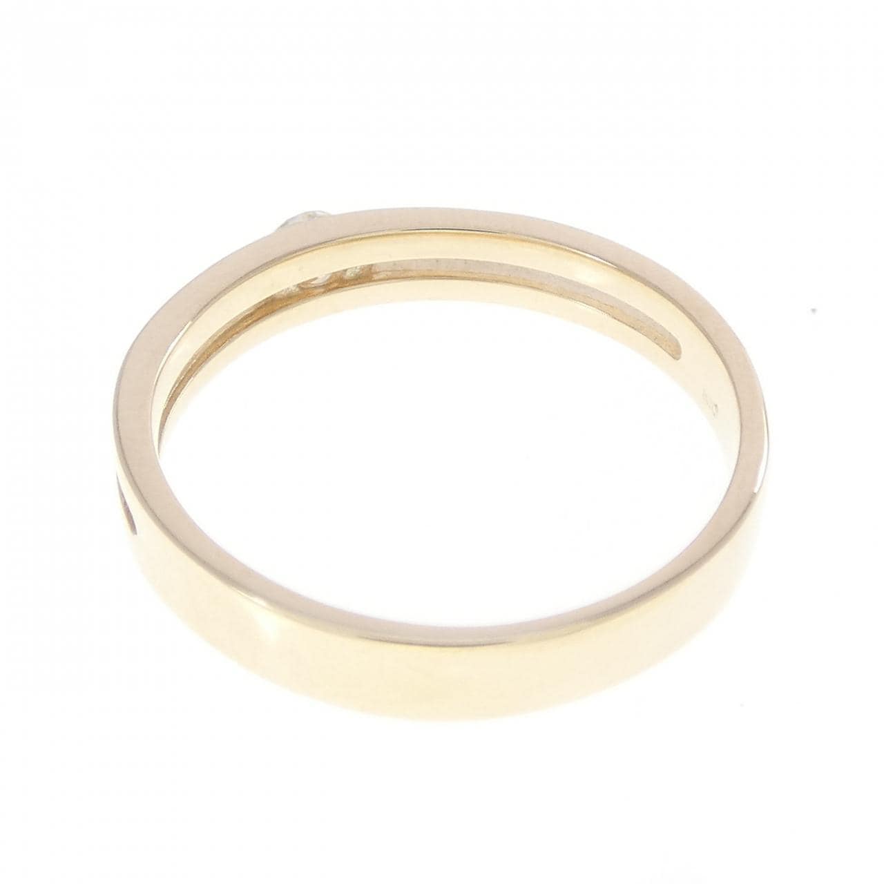 【リメイク】K10YG ダイヤモンド リング 0.10CT