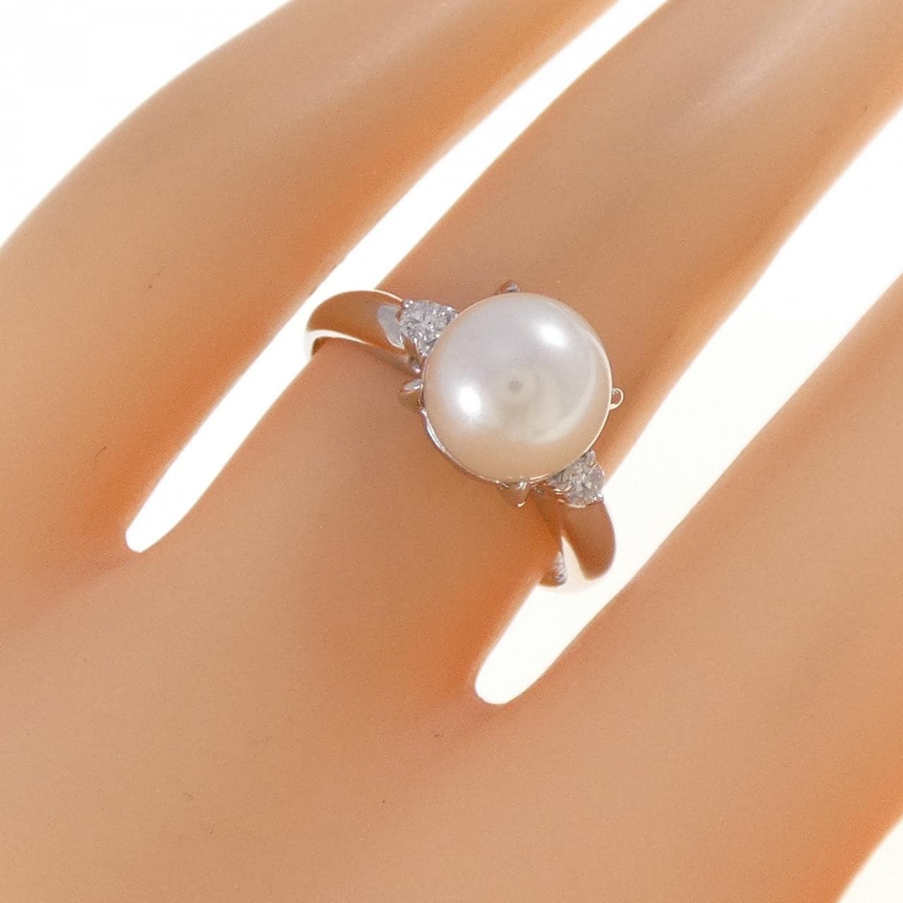PT900 アコヤパール リング 8mm