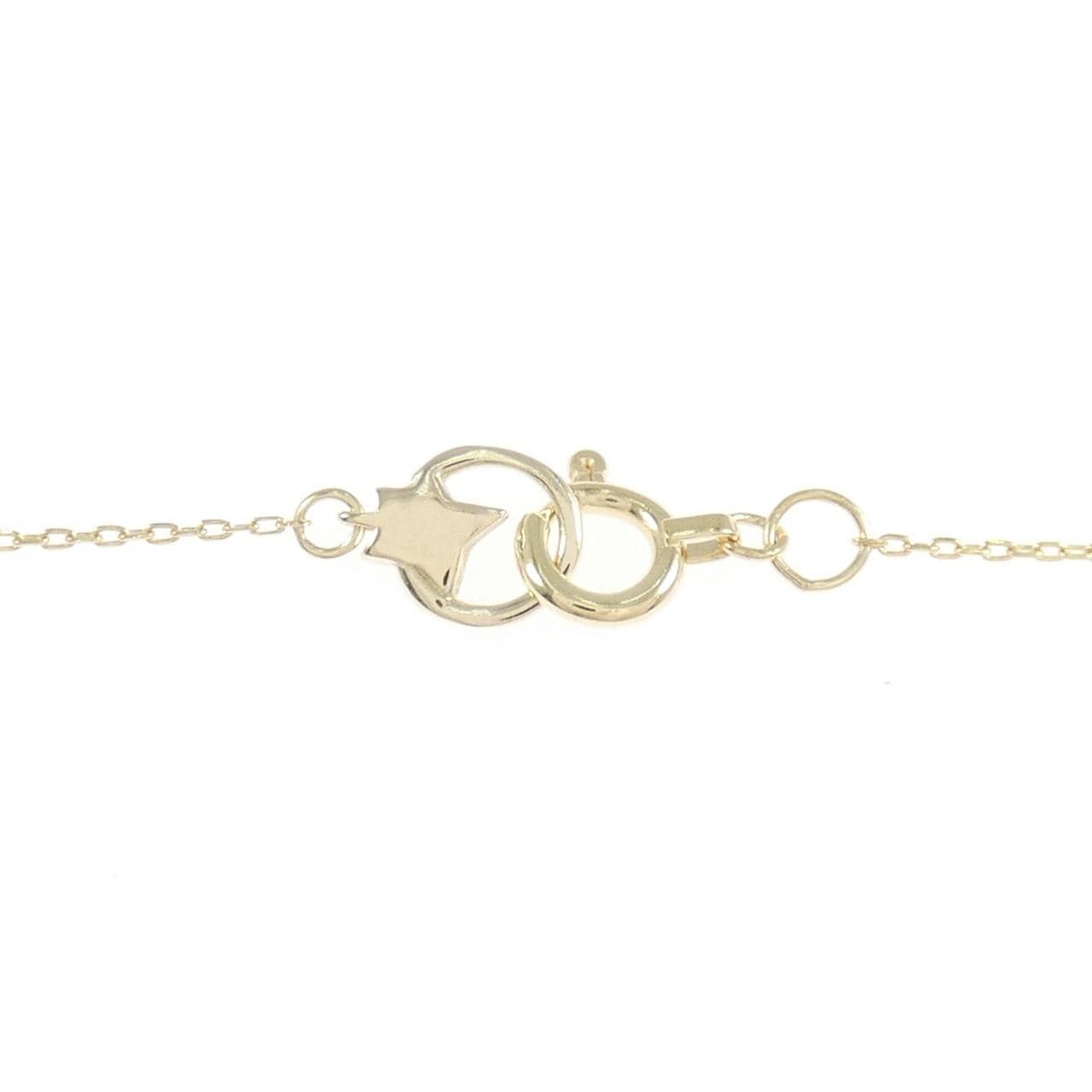 K10YG ダイヤモンド ネックレス 0.112CT