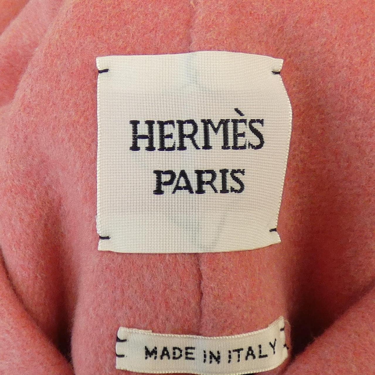 エルメス HERMES ダブルフェイス クルードセル ラムスキンボタン 4H0102DA ジャケット