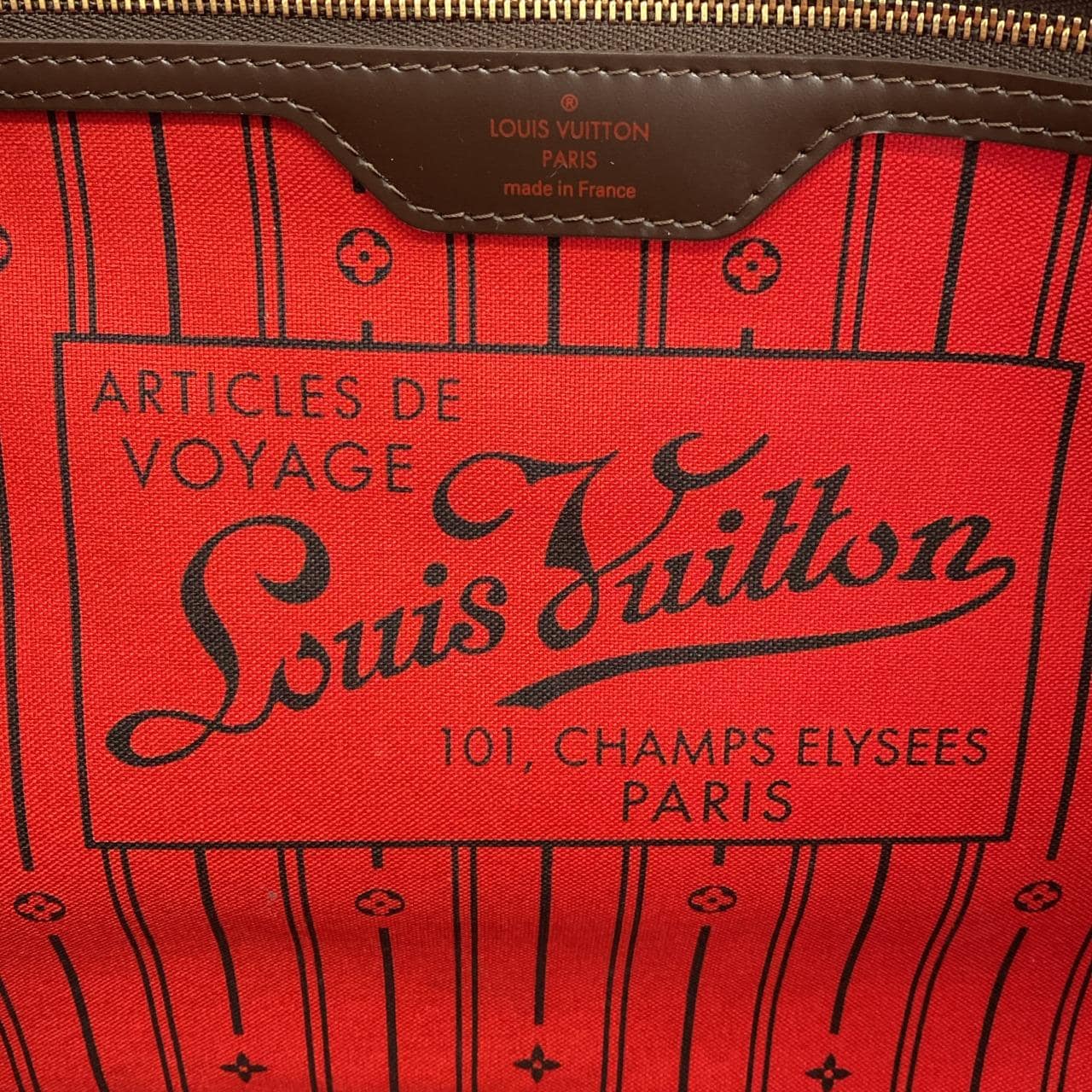 ルイヴィトン ダミエ ネヴァーフル N51106 バッグ