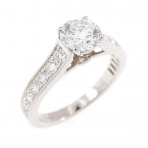 カルティエ 1895 ソリテール リング 0.60CT H VVS1 EXT