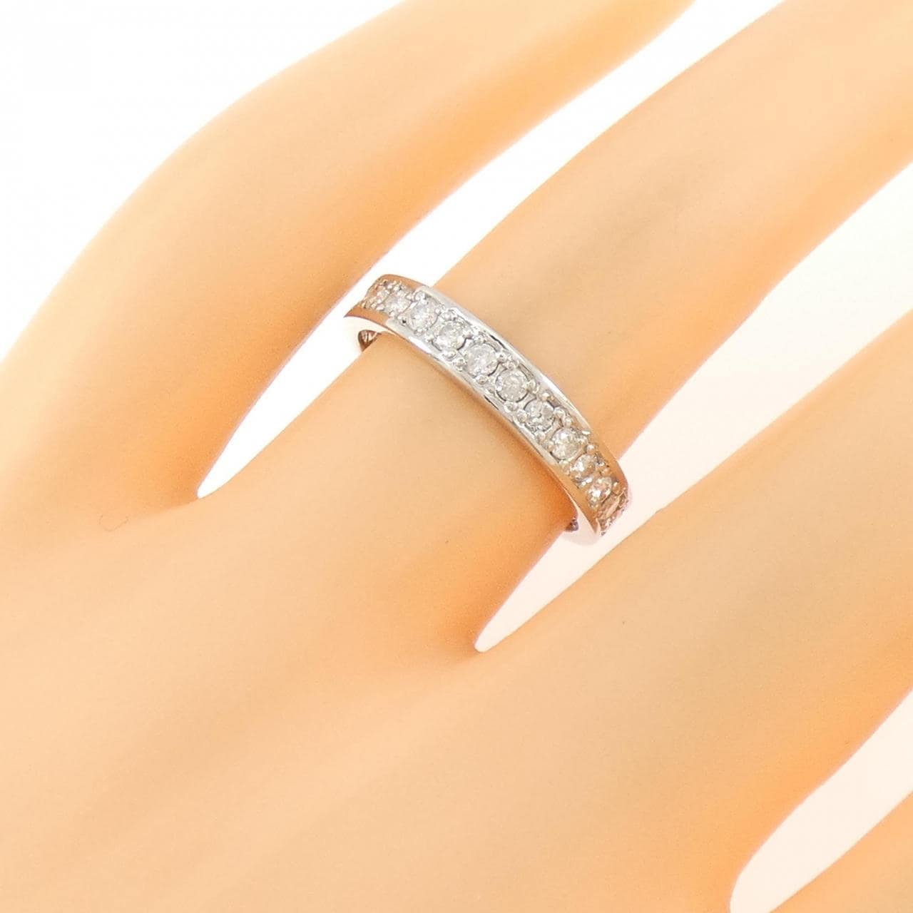 PT900 ハーフエタニティ ダイヤモンド リング 0.50CT
