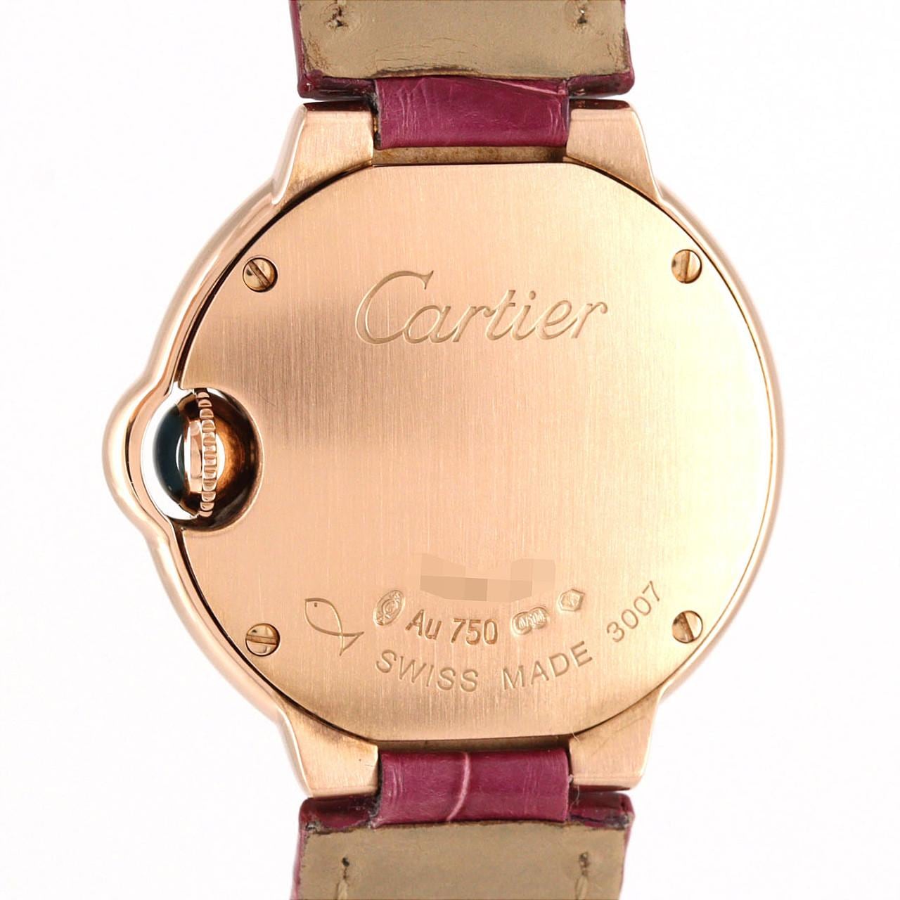 カルティエ バロンブルーSM PG・11P WE902050/WJBB0019 PG・RG クォーツ