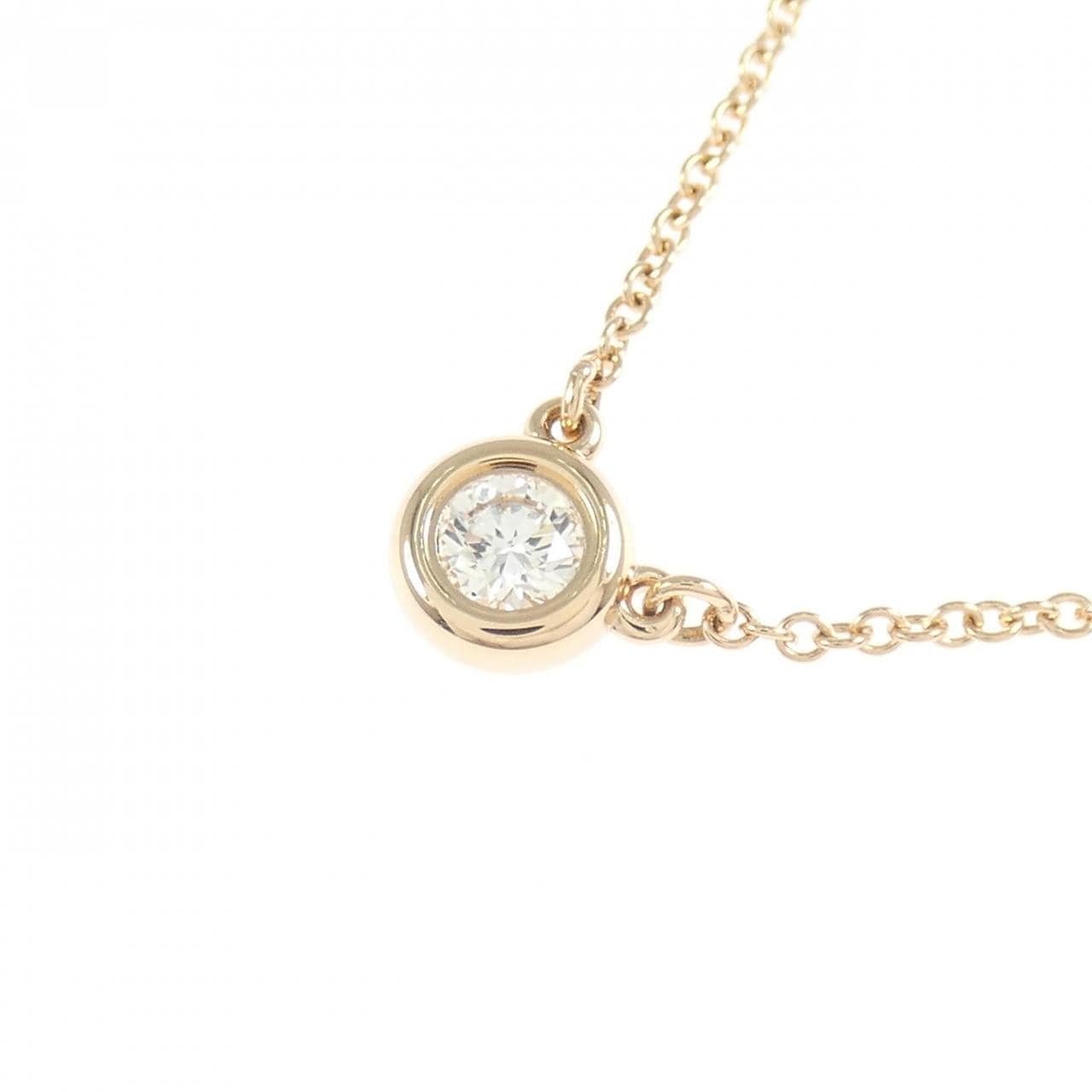 ティファニー バイザヤード ネックレス 0.14CT
