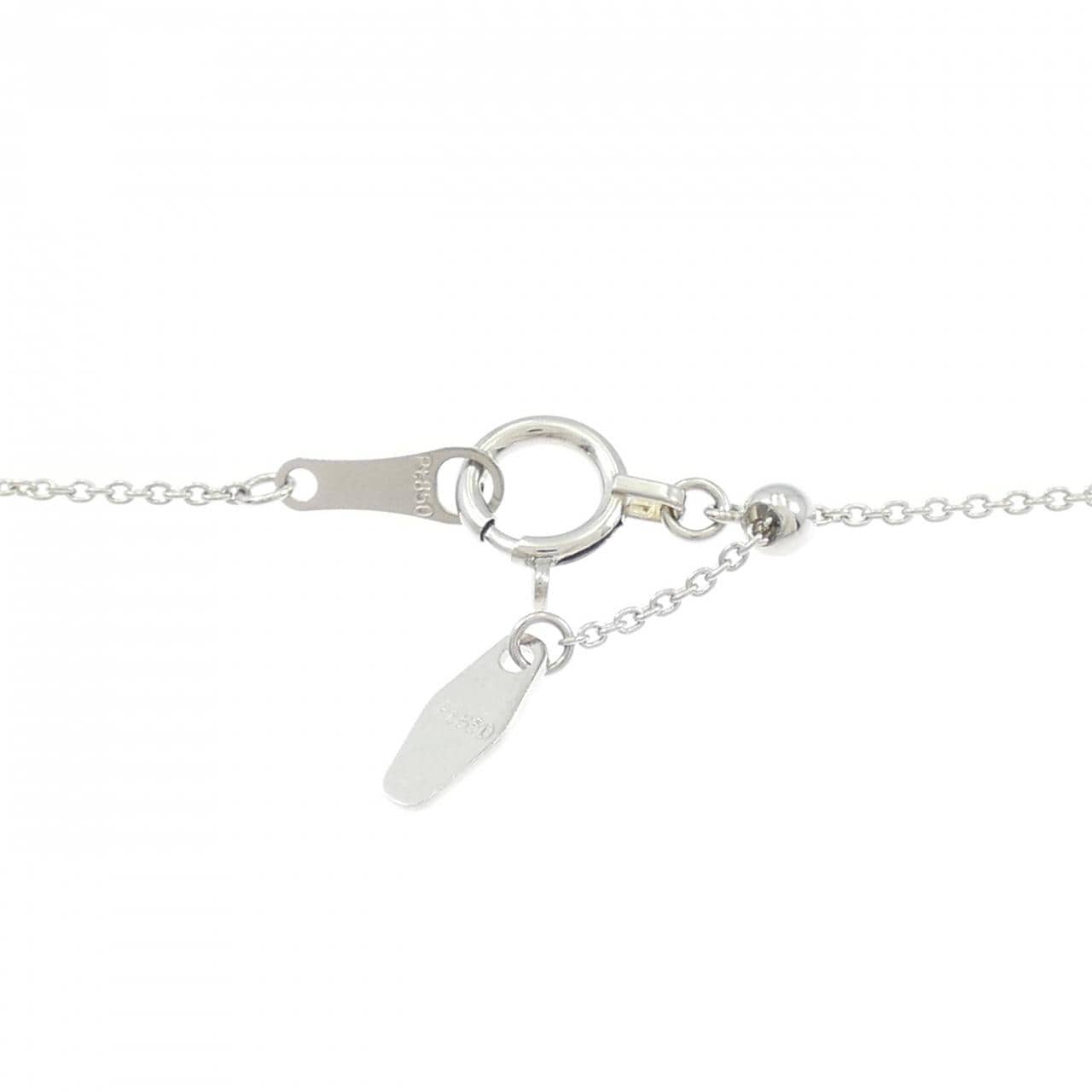 PT900/PT850 ダイヤモンド ネックレス 0.337CT E VS1 EXT H&C