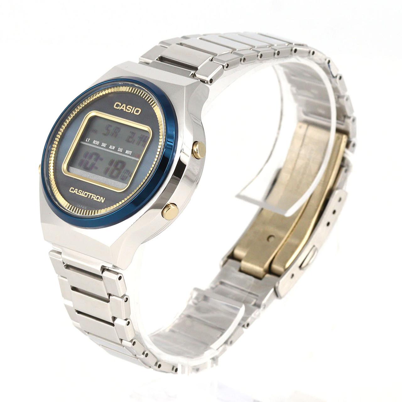 カシオ カシオトロン 電波時計 TRN-50SS-2AJR SS ソーラークォーツ