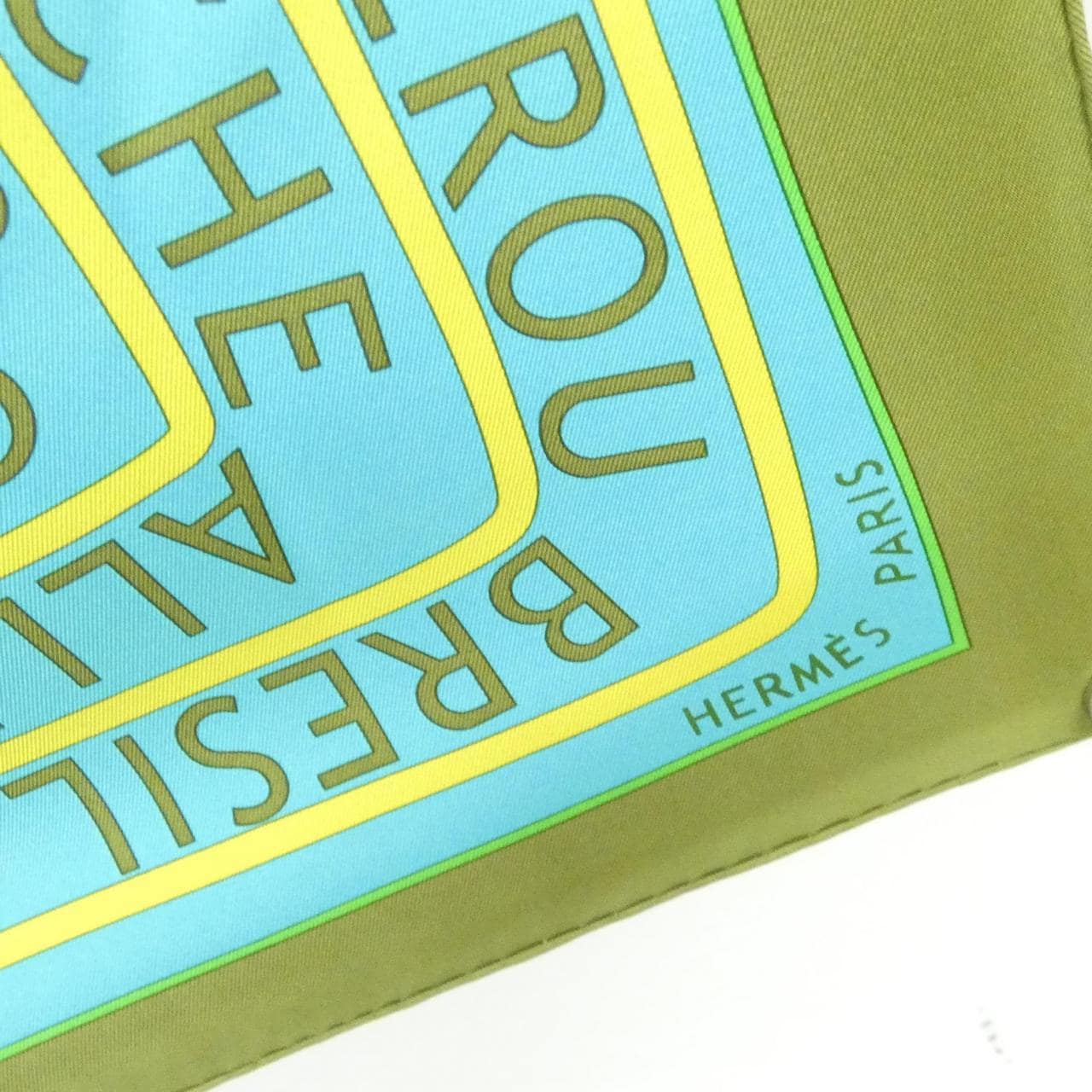 エルメス LES SOURCES DE LA VIE カレ スカーフ