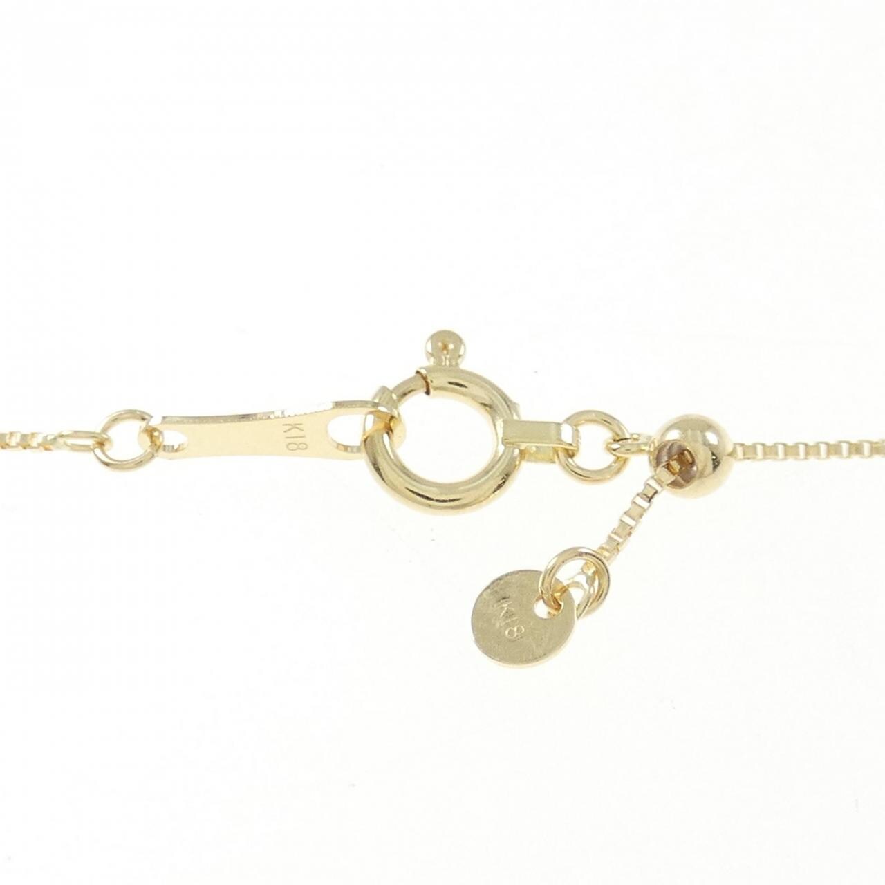【新品】K18YG ダイヤモンド ネックレス 0.15CT