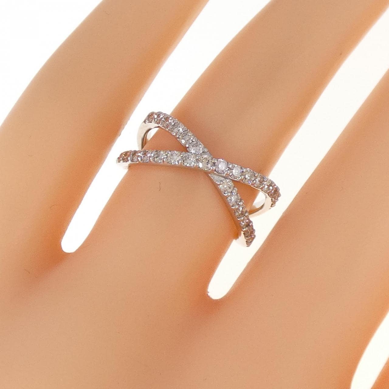 【新品】PT ダイヤモンド リング 0.52CT